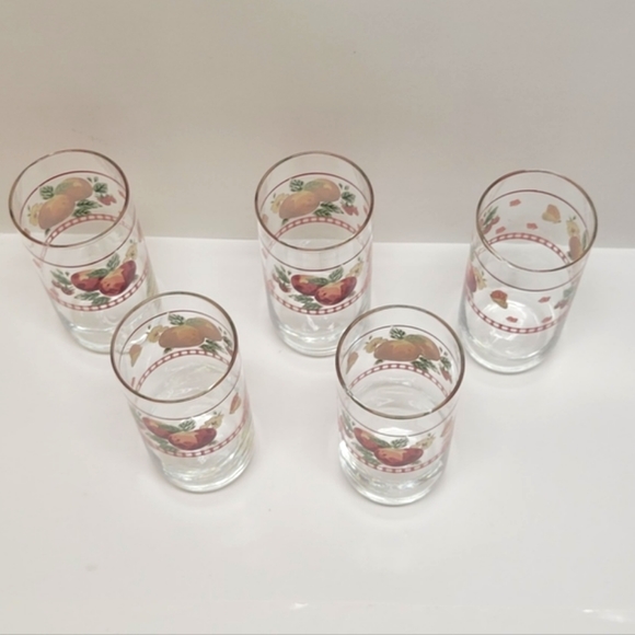 Pfaltzgraff The Delicious Collection Glassware Set of 5,  16 oz Glasses … - Picture 2 of 6